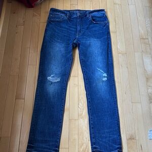 American Eagle NE(X)T Level Flex Men’s Dark Denim Jean Size 34x32